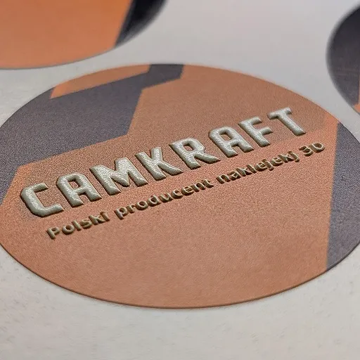 Naklejki wypukłe wybiorczo