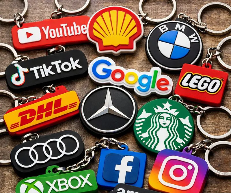 Breloki plastikowe i gumowe